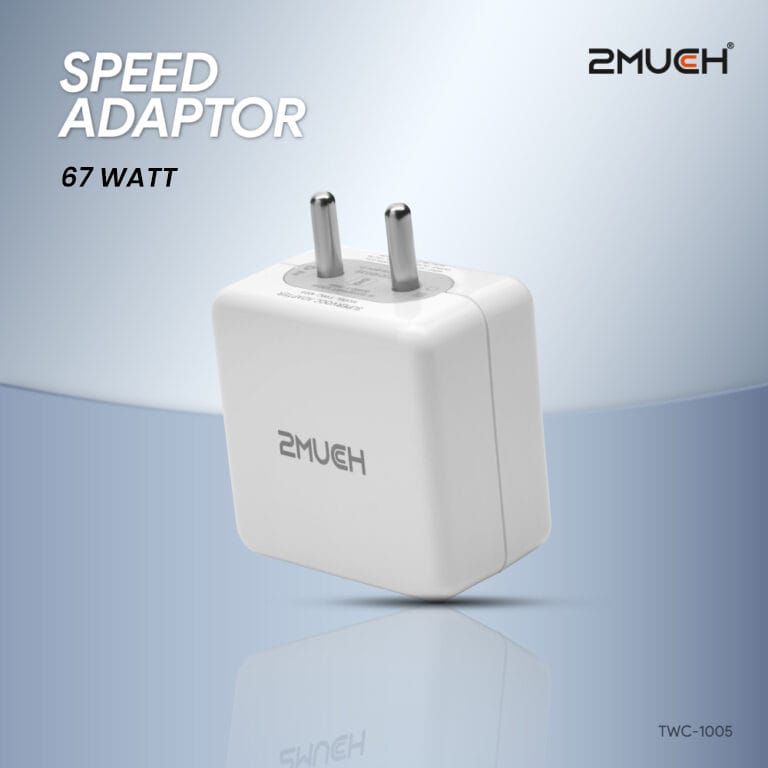 2MUCH SPEED 67WATT CHARGER TWC-1005, – High-Speed 67W Charging With A Type-C Port And Supervooc Cable For Universal Compatibility. - image 5
