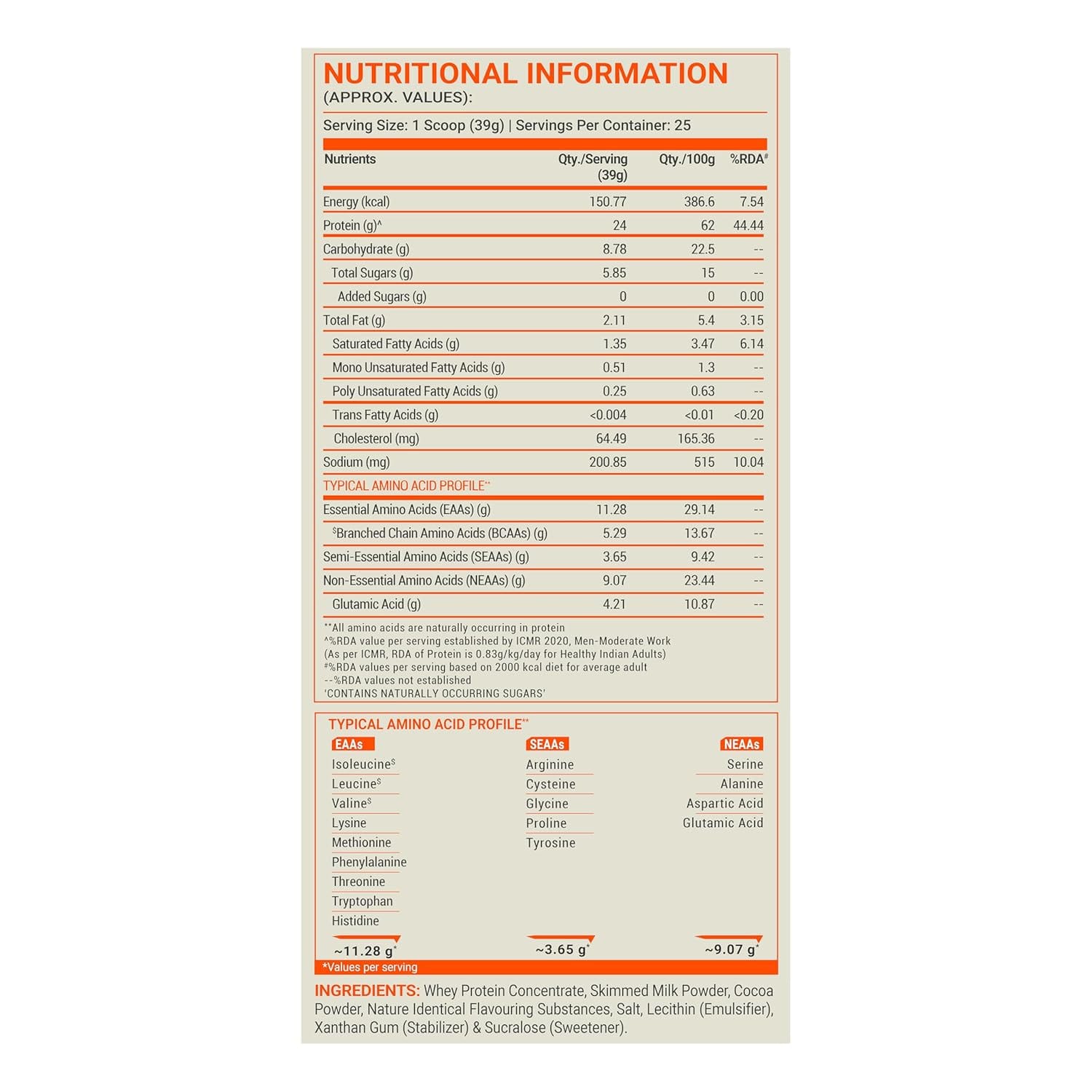 MuscleBlaze Fuel One Whey Protein Powder 1kg Chocolate Flavor 24g Protein 5.3g BCAA 11.3g EAA 4.2g Glutamine - image 4