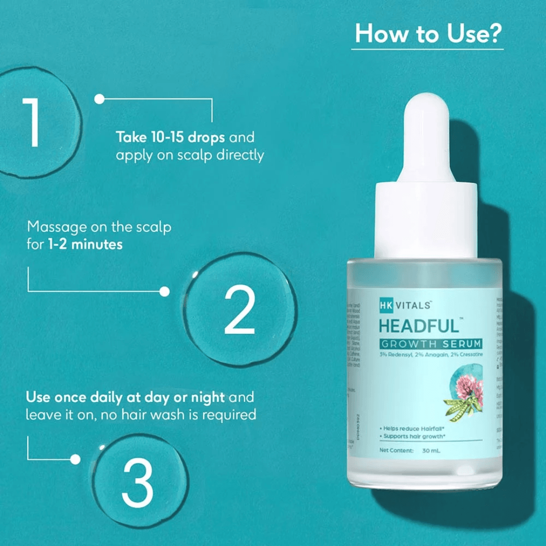 HK Vitals Hair Growth Serum 30 ml for All Hair Type - image 5