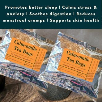 Chamomile Tea | Chamomile Tea Bag | 40 Bleach-Free Tea Bags (2 Refill Packs Of 20 Each) | Caffeine-Free Sleep Tea | Pure Chamomile Flowers – No Green Or Black Tea | TEA AMO - image 3