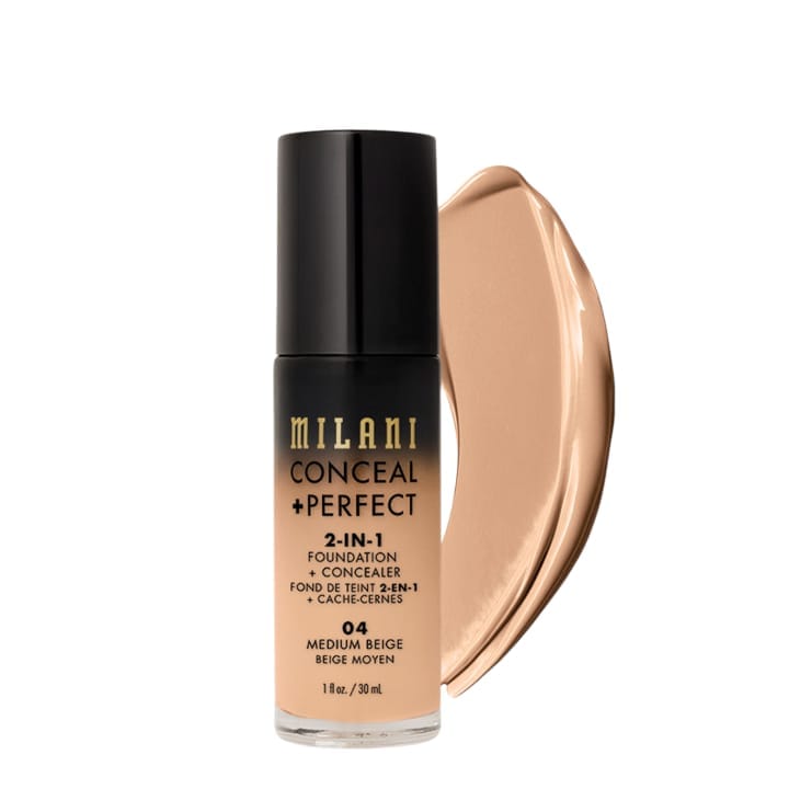 Milani Conceal + Perfect 2 In 1 Foundation + Concealer (04 Medium Beige) - image 1