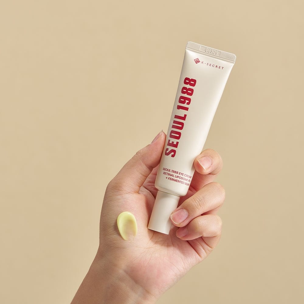KSECRET Seoul 1988 Retinol Eye Cream – 30ml | Korean Skincare | Anti-Aging, Wrinkle Care, Brightening & Firming for All Skin Types - image 2