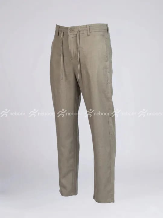 Neboer Men's Premium Linen Pants / Lightweight Casual Summer Pants For Men / Linen pants for men - image 2