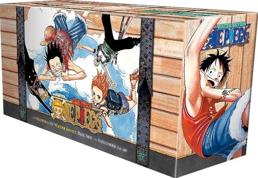 One Piece Box Set 2: Skypiea and Water Seven: Volumes 24-46 with Premium (2) (One Piece Box Sets) By Eiichiro Oda - image 1