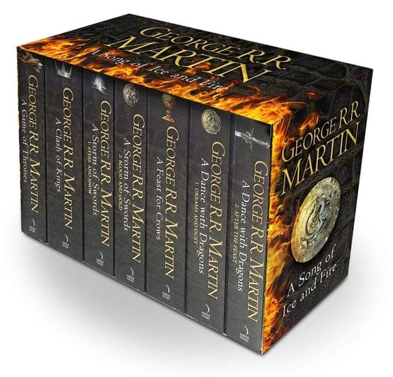 A Song Of Ice And Fire Book Series By George R.R. Martin (Game Of Thrones) - image 1