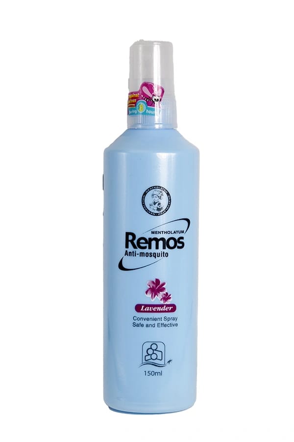 Remos Mosquito Repellent Spray Lavender 60ml ( Pack Of Three ) | 15% DEET Mosquito Protection Spray | Long Lasting Mosquito Repellent | Pack Of 3 - image 2