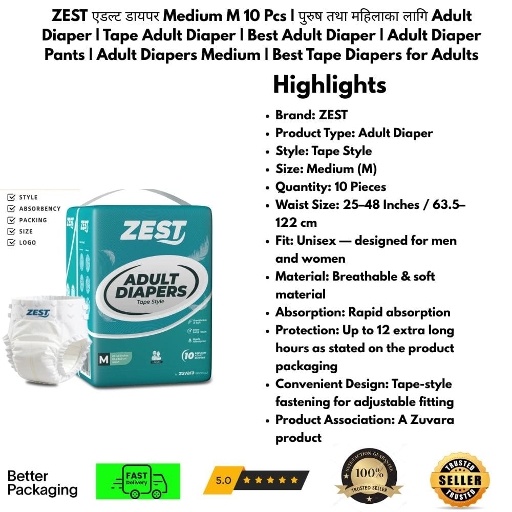 Adult Diapers | Adult Diaper | Adult Diaper For Men | Adult Diaper For Women | Tape Adult Diaper | Best Adult Diaper | Adult Diaper Pants | Adult Diapers Medium | Best Tape Diapers For Adults - image 2