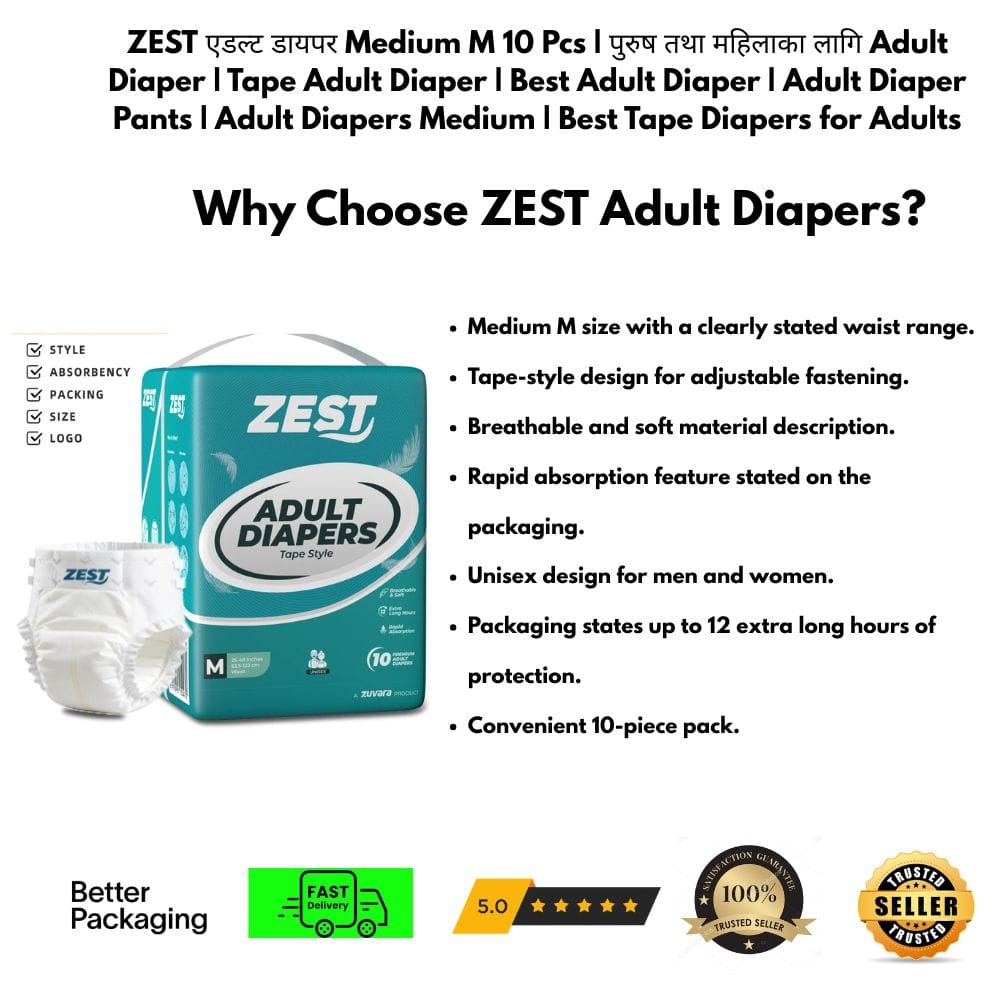 Adult Diapers | Adult Diaper | Adult Diaper For Men | Adult Diaper For Women | Tape Adult Diaper | Best Adult Diaper | Adult Diaper Pants | Adult Diapers Medium | Best Tape Diapers For Adults - image 5