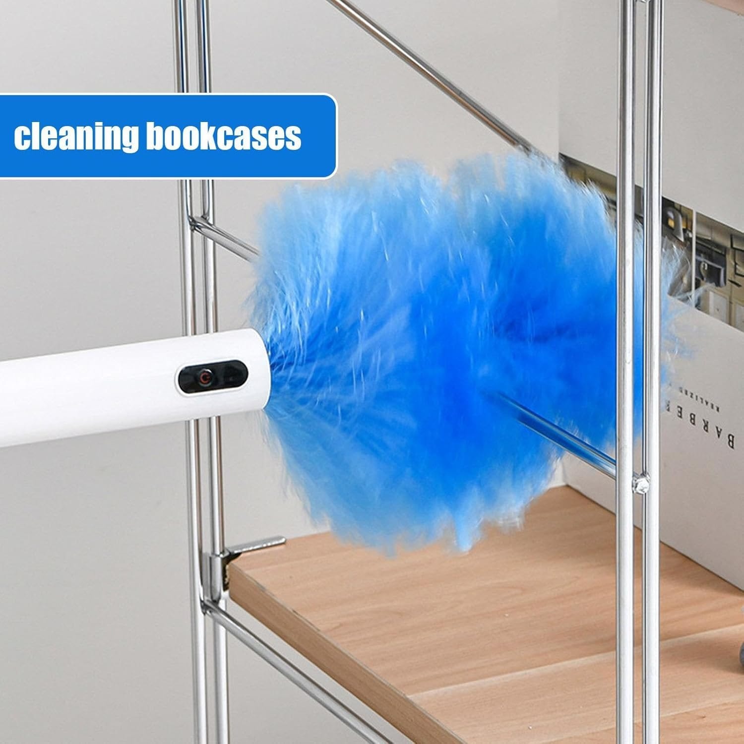 Cordless Electric Spin Scrubber with Adjustable Long Handle & Multiple Brush Heads | Rechargeable Rotating Cleaning Brush for Bathroom, Kitchen, Floor, Tile, Tub & Car Cleaning - 052185 - image 4