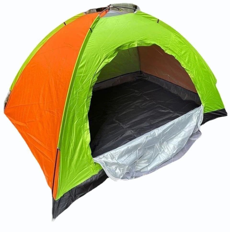 Waterproof Outdoor Camping Tent for 2-3 Persons | Portable Family Camping Tent | Shelter with Durable Canvas Fabric, Ventilation Windows & Easy Setup for Hiking, Trekking & Outdoor Adventures - 122029 - image 1