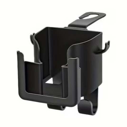 3-in-1 Car Cup Holder, Phone Holder & Headrest Hook | Multifunctional Back Seat Organizer with Cup Holder, Purse Hook & Mobile Stand | Universal Car Interior Storage Accessory - 052239 - image 1