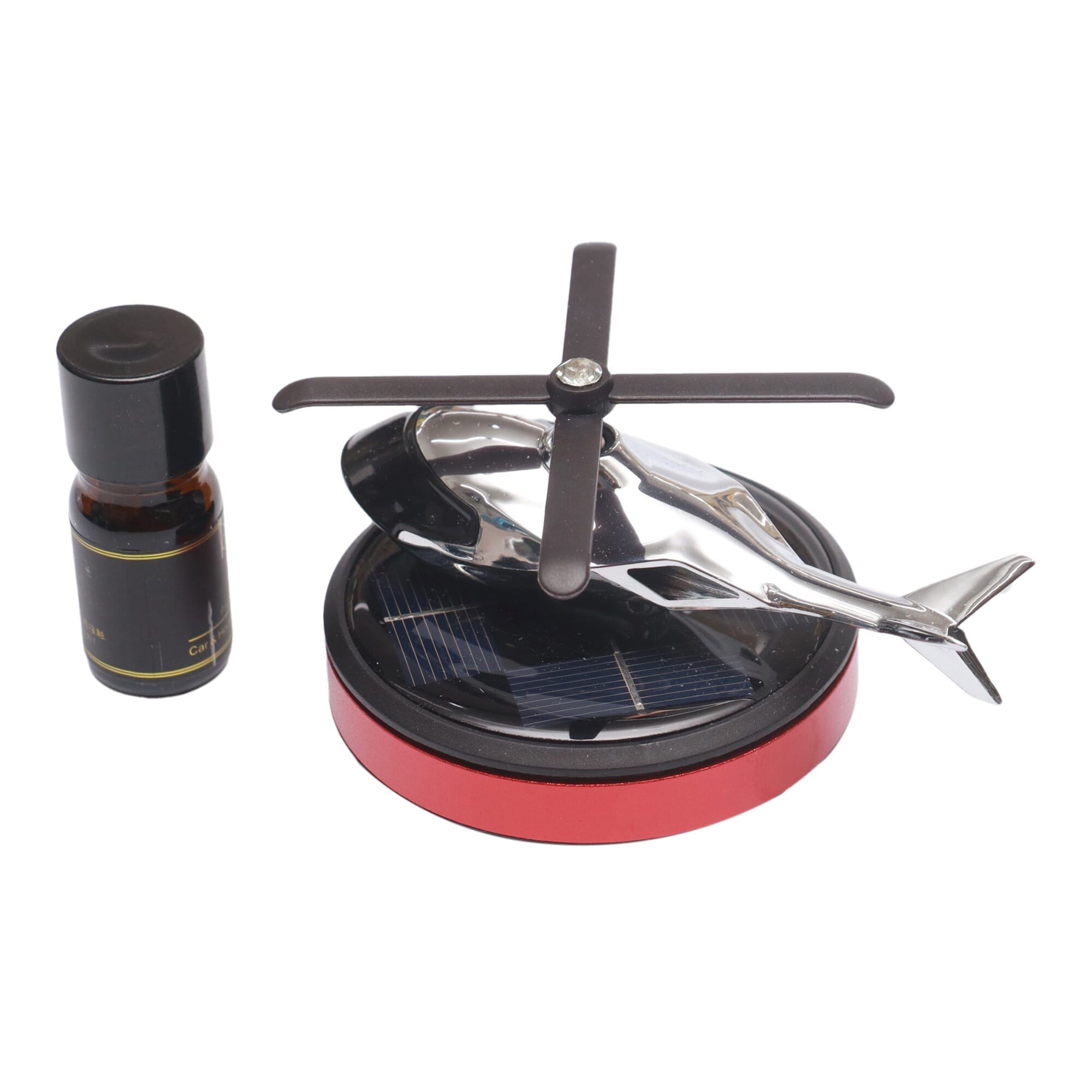 Vehicle Aromatherapy Freshening Helicopter- Solar Car Fragrance - 51917ATONPLG - image 2