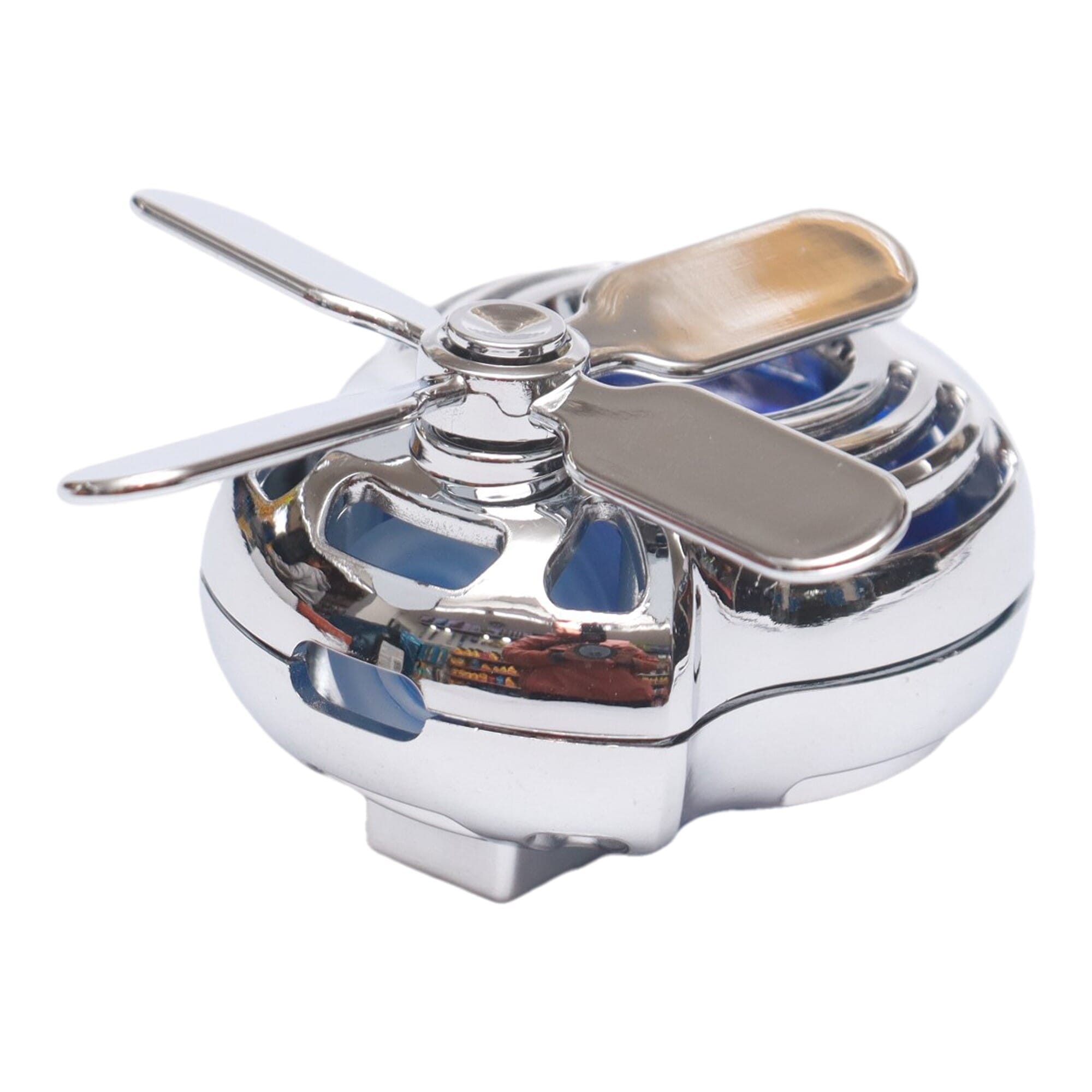 Vehicle Aromatherapy Freshening Helicopter- Solar Car Fragrance - 51918ATONPLG - image 2