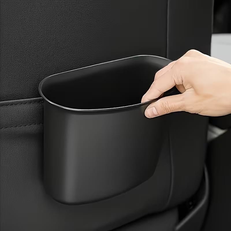 Car Hanging Trash Bin with Storage | Multi-Purpose Vehicle Garbage Can for Car Door, Seat Back & Center Console | Portable Leak-Resistant Car Organizer for Trash, Bottles & Accessories - 052240 - image 3