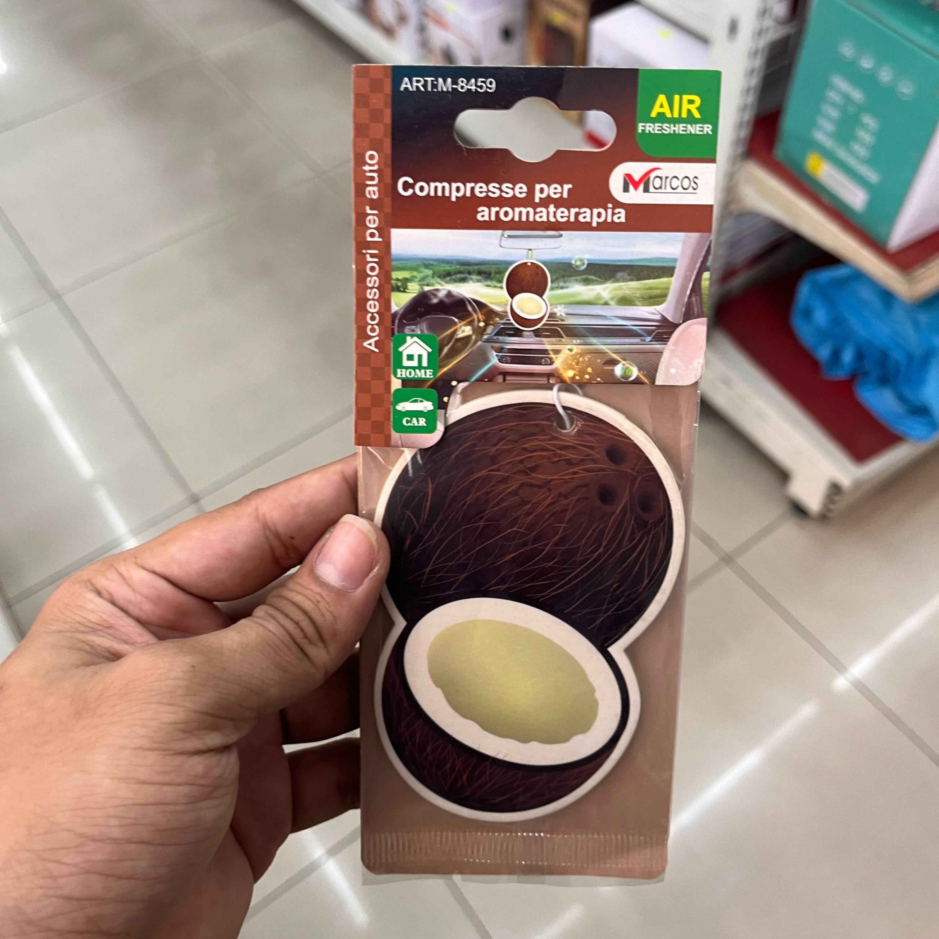 Air Freshener | Fruit Fragrance | Premium Aromatherapy Car Perfume Pendant | Long Lasting Fragrance Odor Eliminator for Car, Home, Office & Wardrobe - M-8459W / M-8459P / M-8459O / M-8459C / M-8459L - image 1