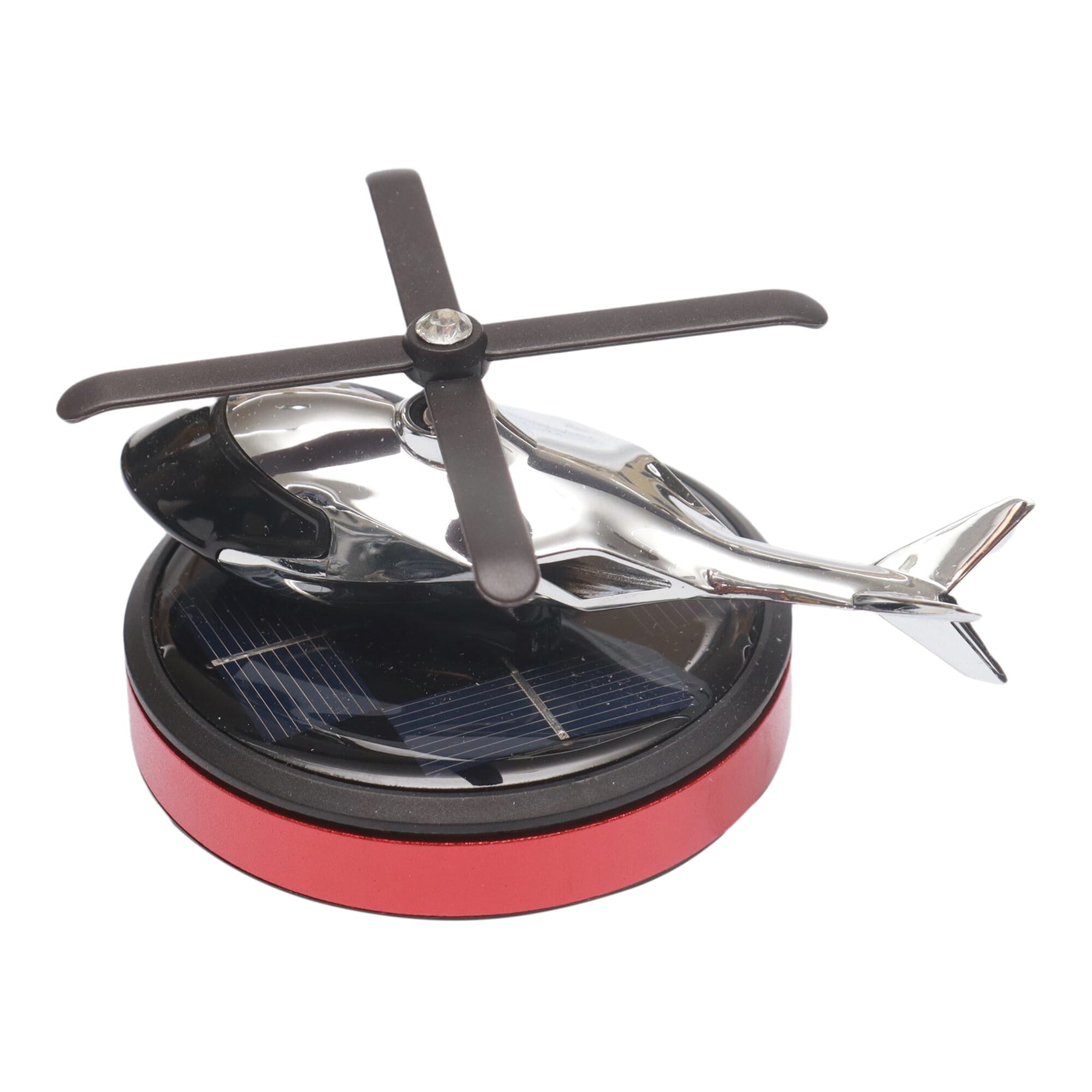 Vehicle Aromatherapy Freshening Helicopter- Solar Car Fragrance - 51917ATONPLG - image 1