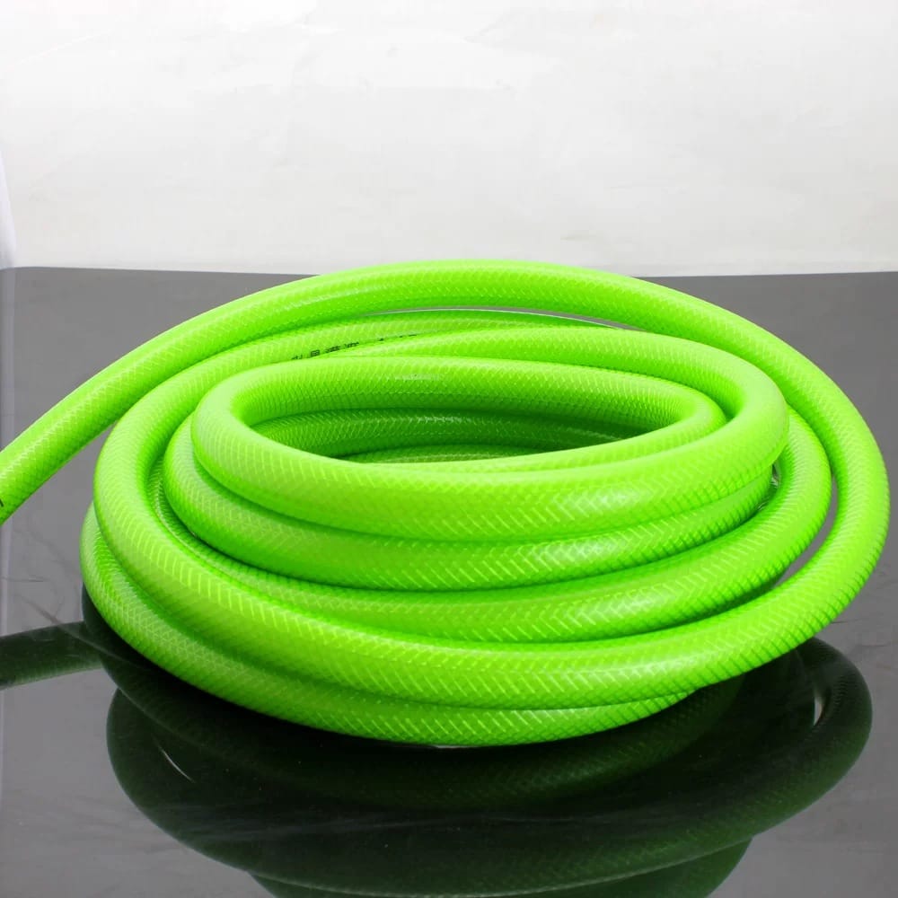 PVC Water Inlet Hose 15M | 1/2 Inch (12mm) Lutian Reinforced High Pressure Water Supply Pipe | Flexible Heavy-Duty Garden and Washer - 206481 - image 1