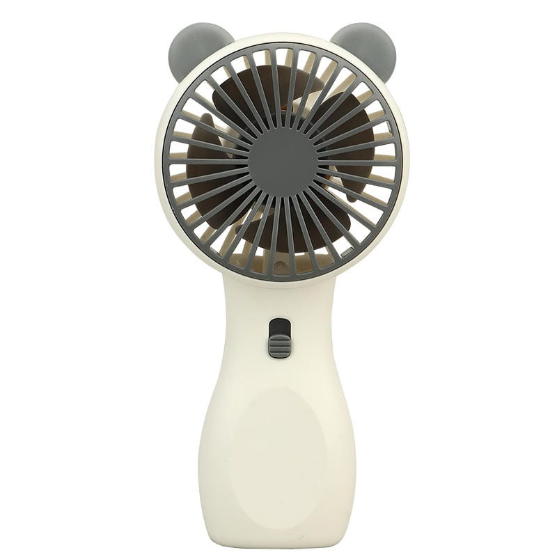 Portable Mini Fan Cooling Fan with LED Light | 2 Wind Speeds | Stylish Handheld Fan for Home, Office & Travel | USB Rechargeable Type-C | Cute Fan - SQ-2237 - image 1