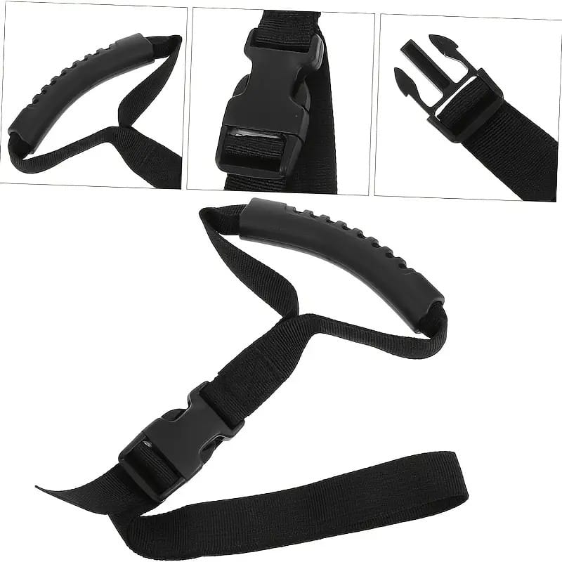 Universal Car Assist Handle | Portable Vehicle Support Handle with Adjustable Strap & Non-Slip Grip | Car Door Standing Aid for Safe Travel - 052291 - image 1