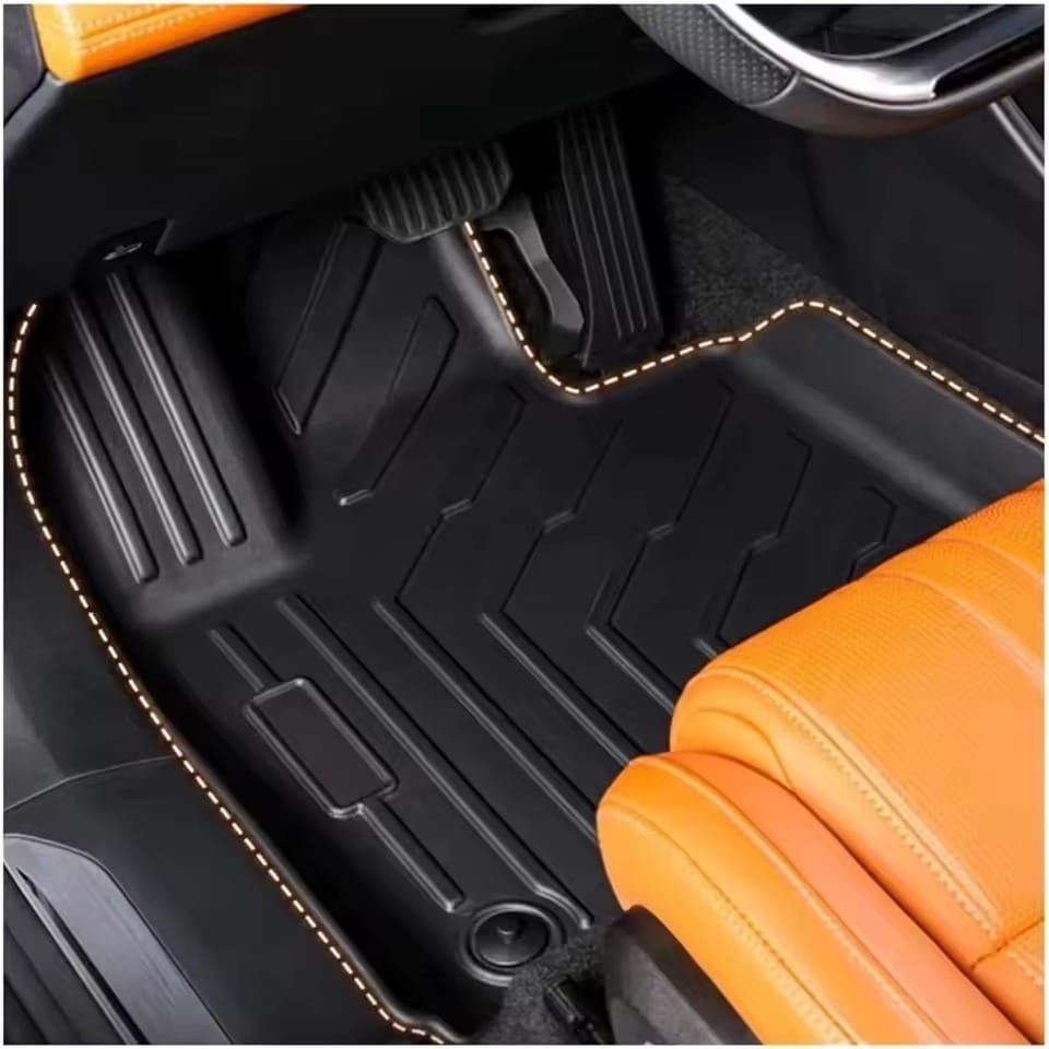 3-piece TPE Floor Mat Set for BYD Sealion 7 | All-Weather 3D Car Floor Mat Set | Waterproof, Anti-Slip Interior Floor Liners for Complete Cabin Protection - 052226SL7 - image 2