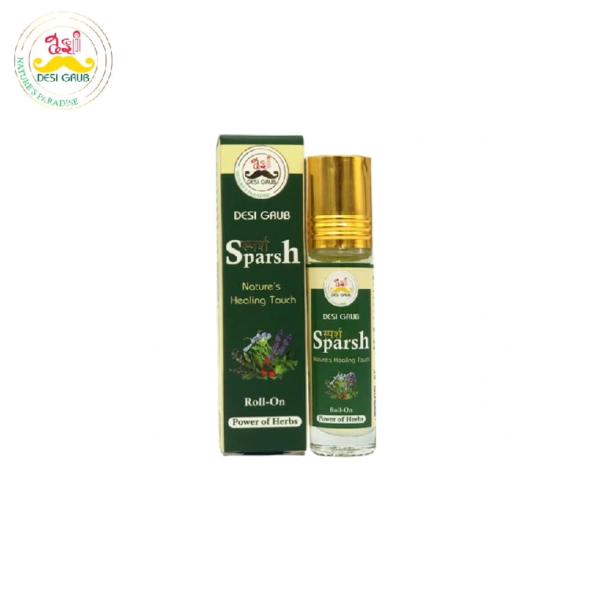 Desi Grub Sparsh Roll-On 8ml – Natures Healing Touch |Natural Relief And Wellness - image 2