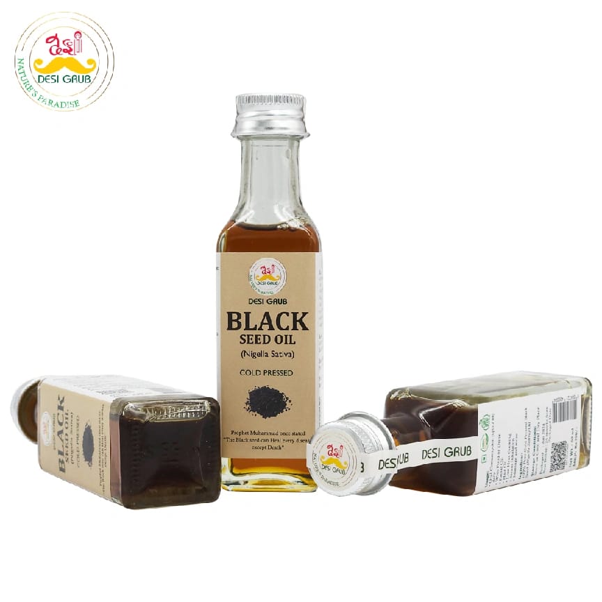 Desi Grub Black Seed Oil 60ml | Kalonji Tel| Immune Support, Skin Health, Anti- Inflammatory - image 5