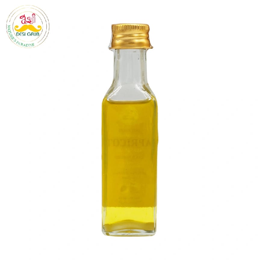 Desi Grub Apricot Kernel Oil 60ml: Extra Virgin, Cold-Pressed, Edible, High Himalayan - image 4