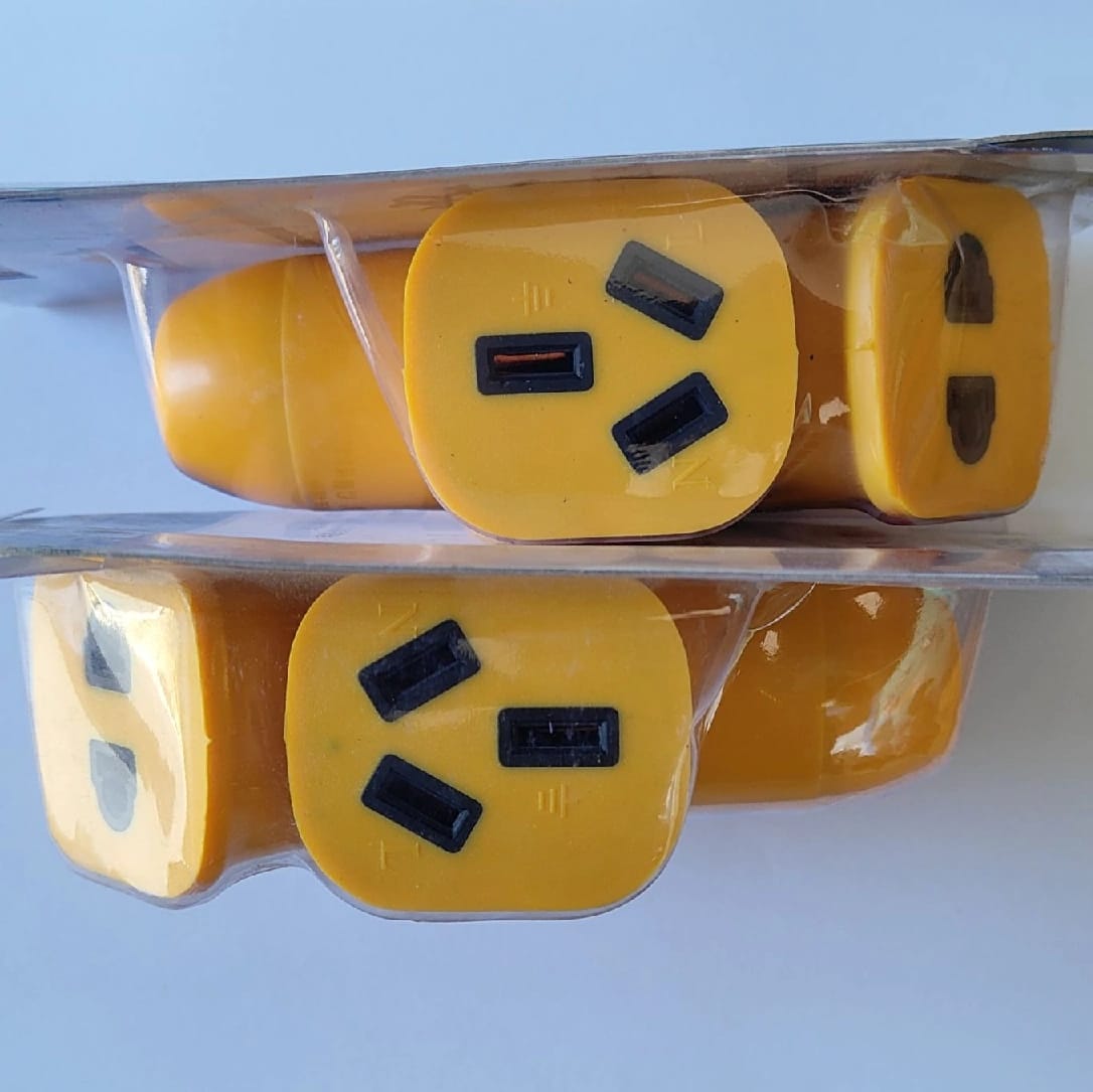 Heavy duty 3500 watt multi plug with 4 meter wire - image 3