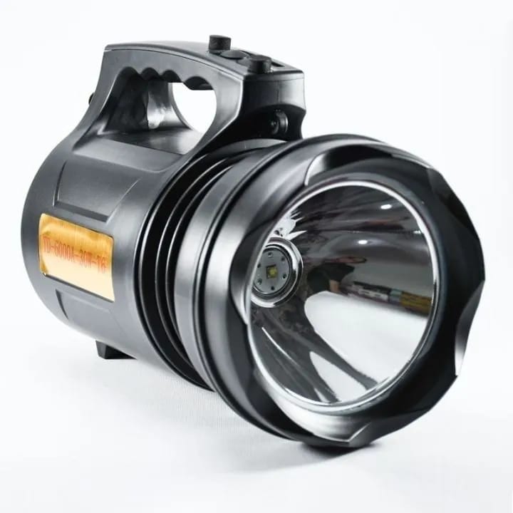 TD-6000A-30W-T6 Torchlight Rechargeable Digital Searchlight Emergency Light- Torch Light - image 1