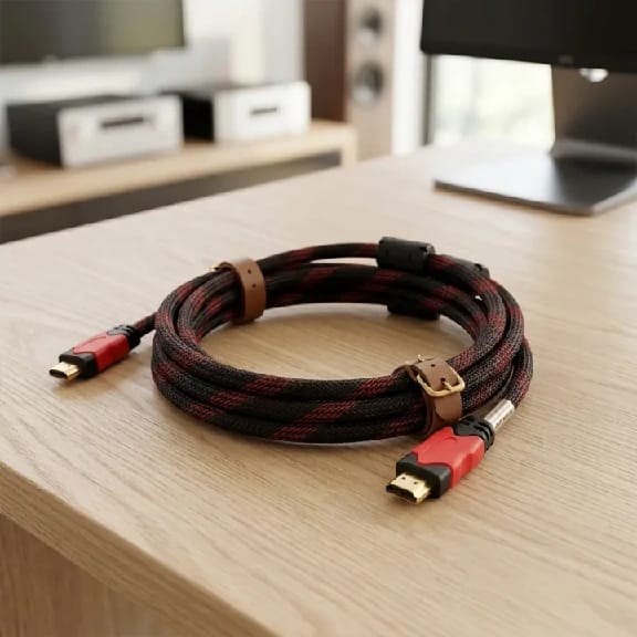 10M HDMI Cable (Red/Black) - image 2