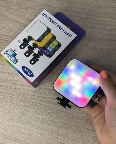 AY-83 RGB Led Pocket Video Light - image 1