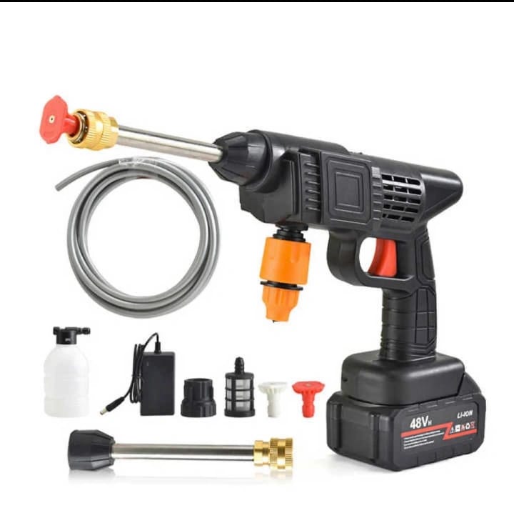 High-Pressure Car and Bike Washer Spray Gun and Multipurpose Cleaning Tool