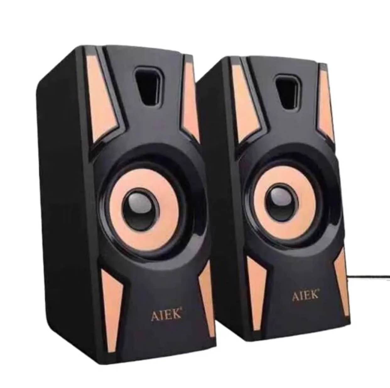HT-09A Portable 2.0 Speaker System for Desktop LaptopTablet SmartPhones PC Speaker - image 1