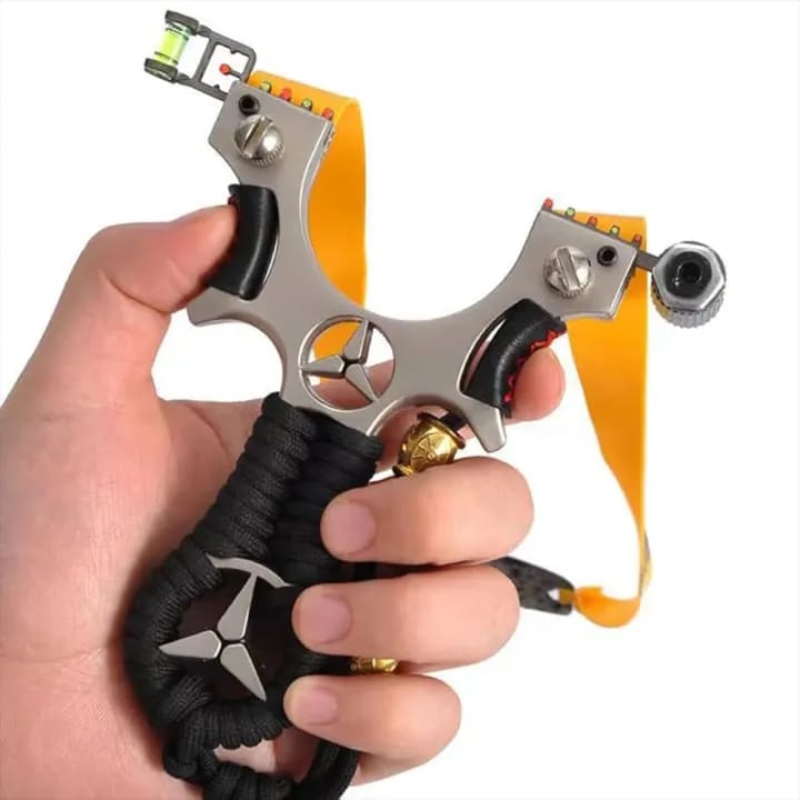 Laser Slingshots Guleli With 3 Slingshot Double Bands, Slingshot Ammo And Sight, Resin Hunting Slingshots For Adults And Teenager, Slingshots For Hunting With Lasers High Power, By Godam Online - image 2
