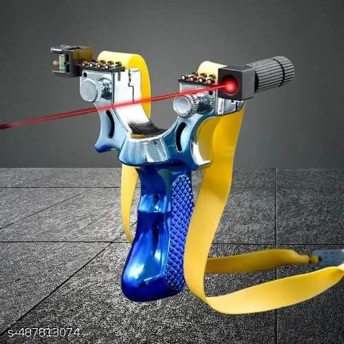 Laser Slingshots Guleli With 3 Slingshot Double Bands, Slingshot Ammo And Sight, Resin Hunting Slingshots For Adults And Teenager, Slingshots For Hunting With Lasers High Power, By Godam Online - image 1