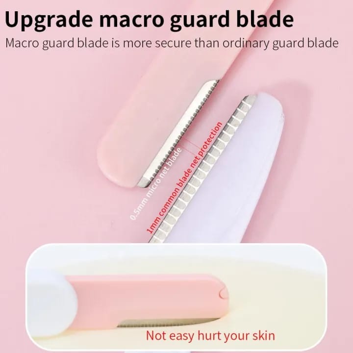 MAANGE 1Pc Stainless Steel Blade Painless Precise Macro Telescopic Eyebrow Trimmer Eyebrow Razor MAG35243 - image 5