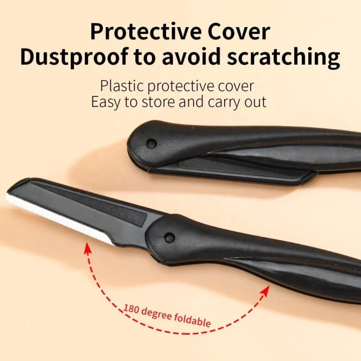 MAANGE 1Pc Stainless Steel Eyebrow Trimmer MAG35244 - image 5