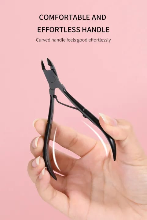 Maange 1pc Stainless Steel Manicure Pedicure Cuticle Trimmer Podiatry Ingrown Nail Nippers MAG18956 - image 3