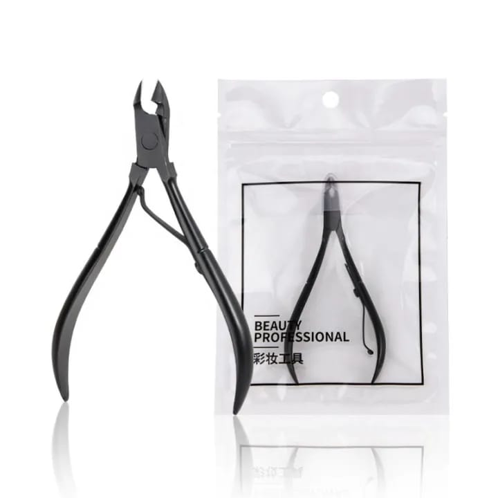 Maange 1pc Stainless Steel Manicure Pedicure Cuticle Trimmer Podiatry Ingrown Nail Nippers MAG18956 - image 1