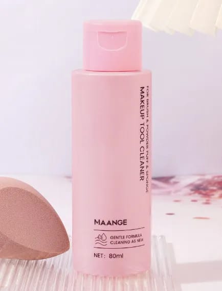 MAANGE 1 Bottle 80ML Cosmetic Brush Accessories Makeup Tool Cleaner MAG51805 - image 1
