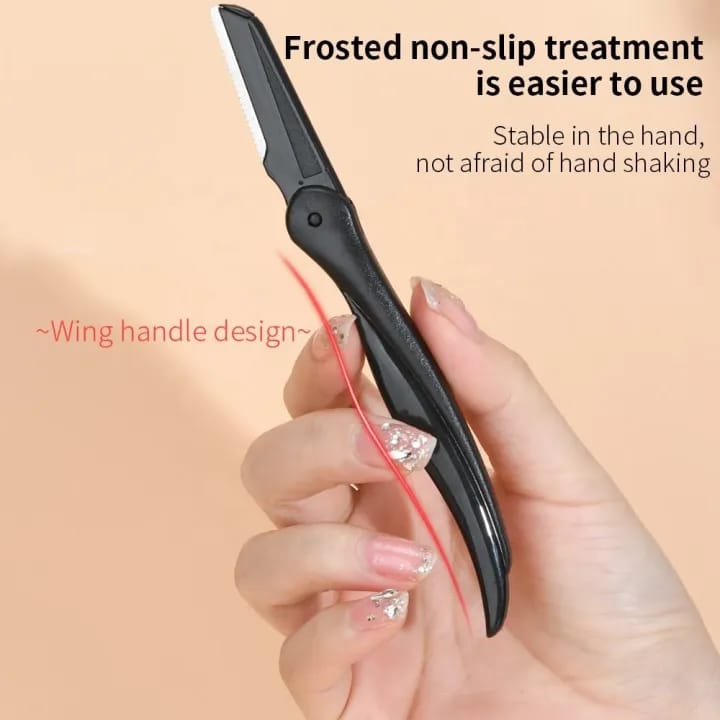 MAANGE 1Pc Stainless Steel Eyebrow Trimmer MAG35244 - image 4