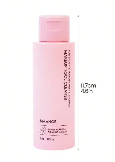 MAANGE 1 Bottle 80ML Cosmetic Brush Accessories Makeup Tool Cleaner MAG51805 - image 7