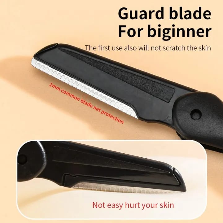 MAANGE 1Pc Stainless Steel Eyebrow Trimmer MAG35244 - image 7