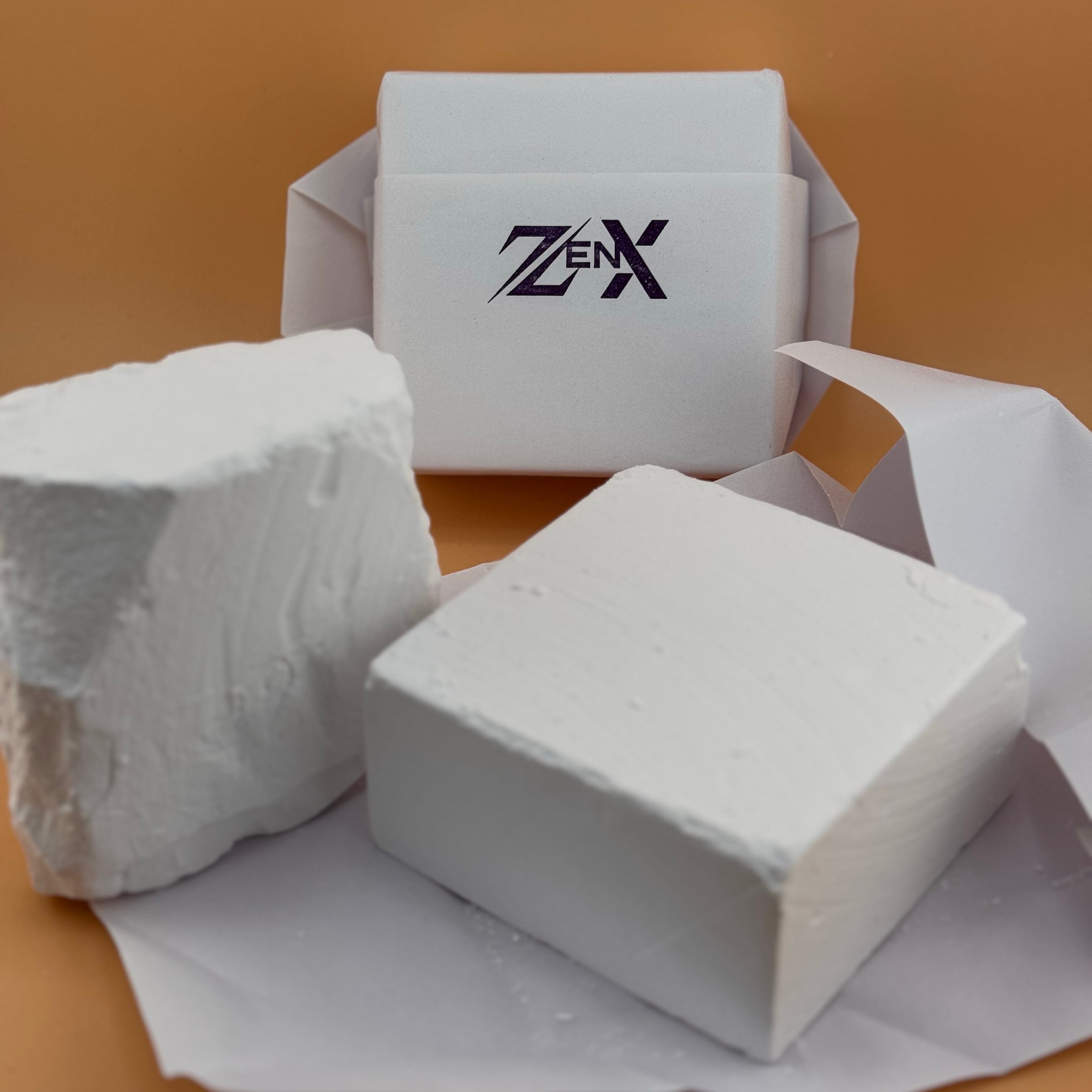 ZENX 58gm Chalk block for gym, weightlifting, calisthenics, crossfit climbing. 53gm magnesium block chalk - image 3