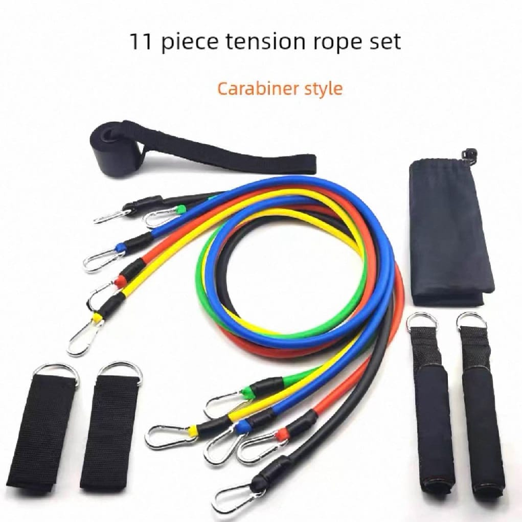 11-Piece Set Of Resistance Bands, Multifunctional Resistance Bands, Strength Training For Chest Muscles, Elastic Bands, Resistance Bands - image 4