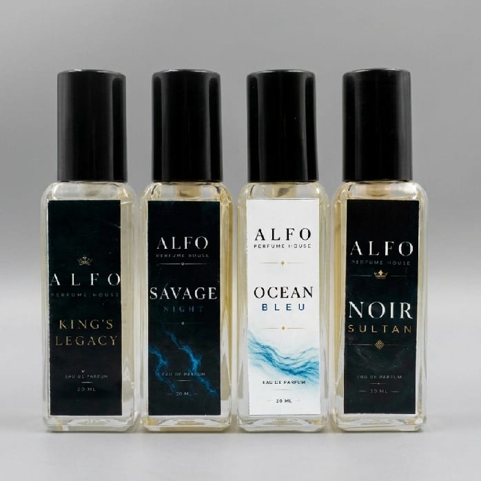 King'S Legacy, Savage Night, Ocean Bleu & Noir Sultan Eau De Parfum Set (4 X 20ml) Perfume - image 1