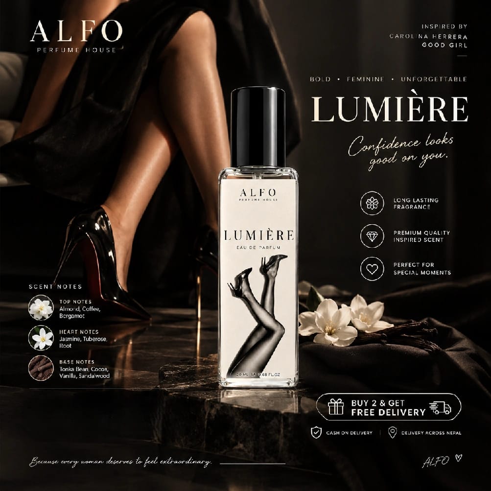 LumièRe Perfume For Female Inspired By Good Girl - image 2