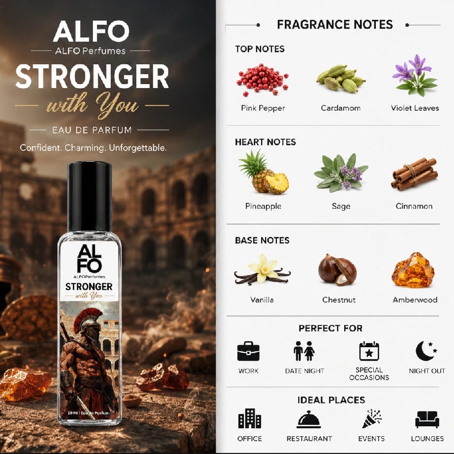 Stronger With You Perfume For Men 20 Ml - image 2