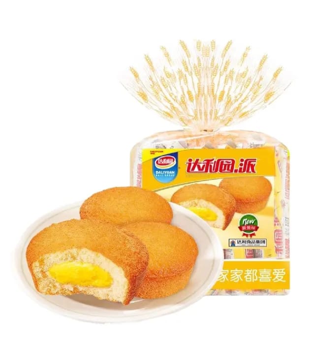 Daliyuan Vanilla Custard Cake 230Gm Total 10 Pcs/20 Pcs/30 Pcs - image 1
