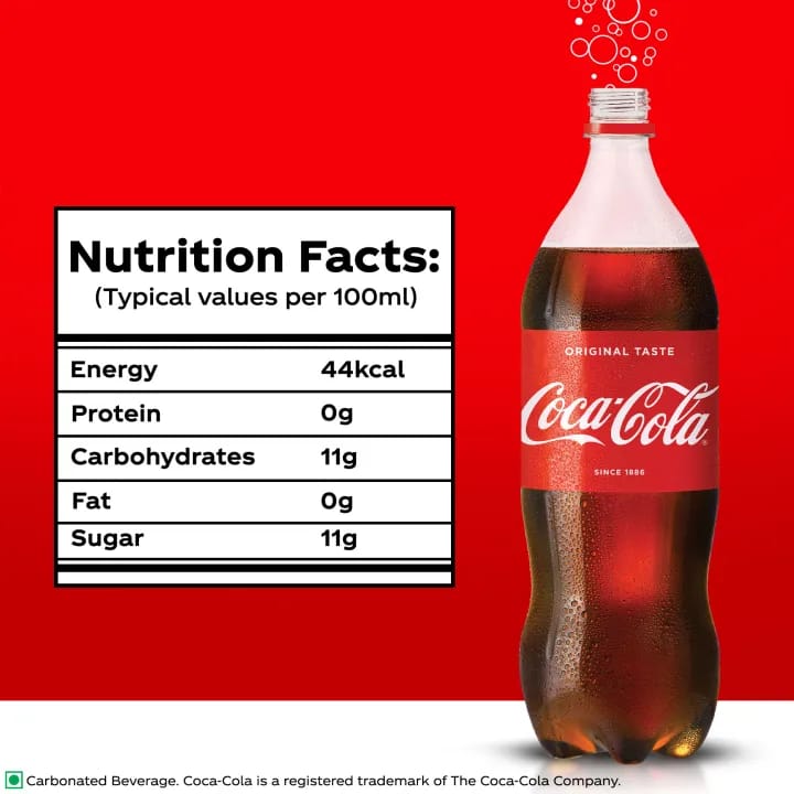 Coca-Cola Original Taste Soft Drink PET Bottle 2.25L - image 3